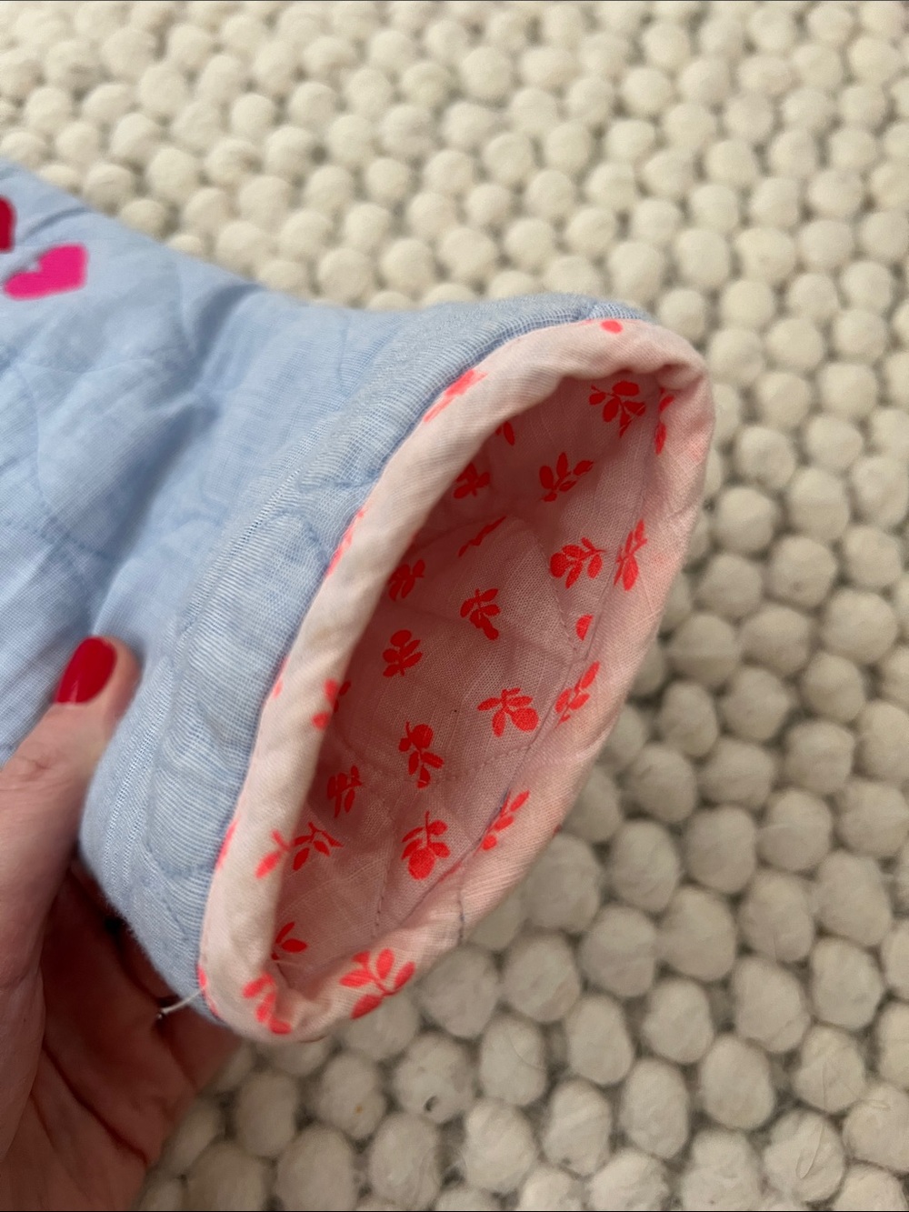 Mini Boden Quilted Jacket - Picture 11 of 11
